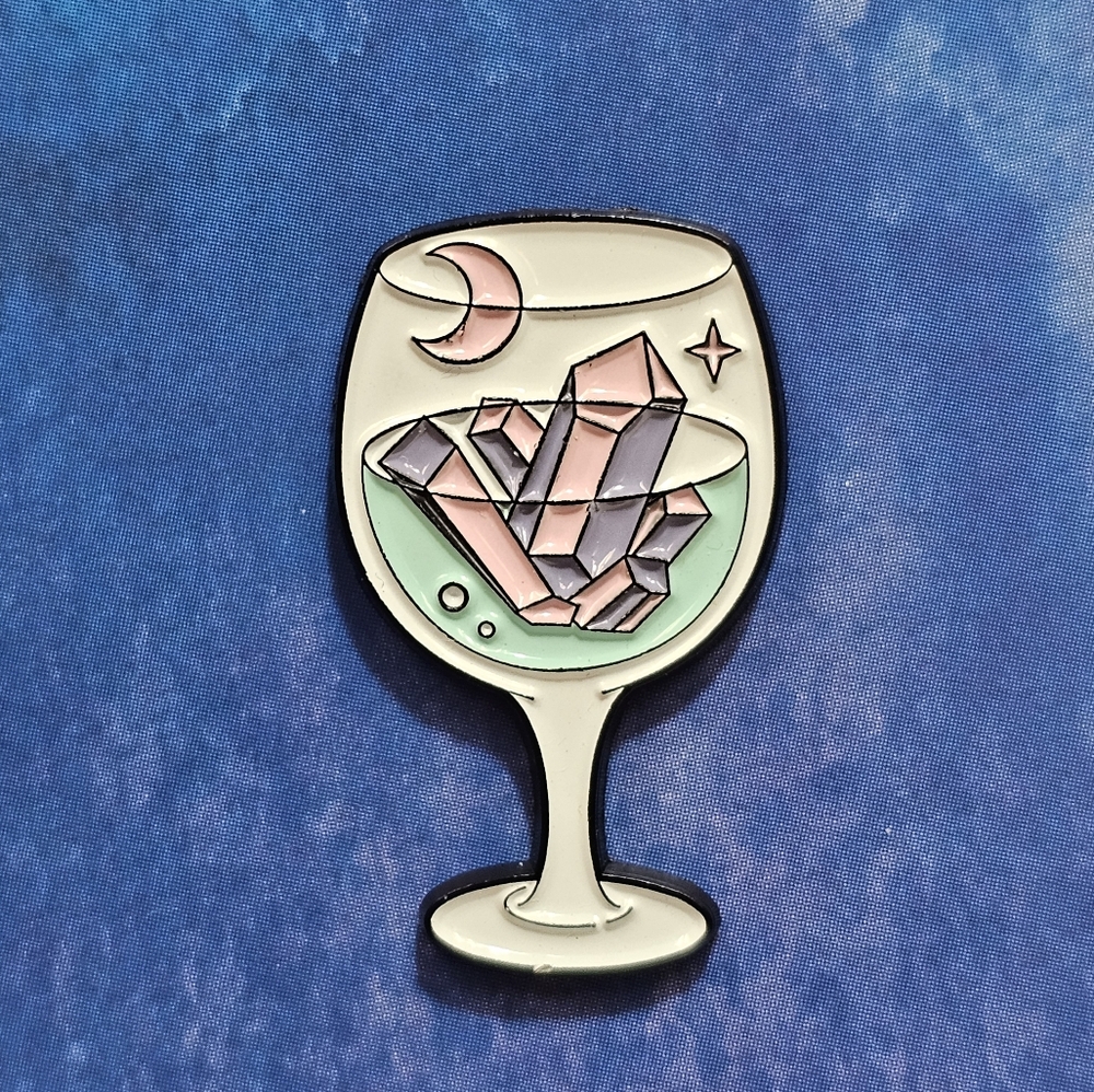 {5/$25} mystic cocktail enamel pin